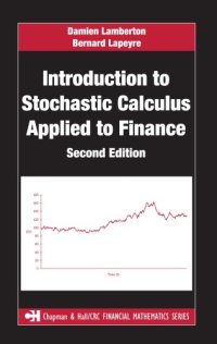 cover of the book Introduction to Stochastic Calculus Applied to Finance, Second Edition