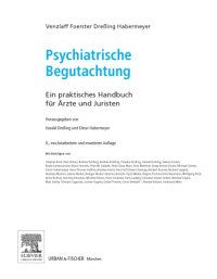 cover of the book Psychiatrische Begutachtung Ein praktisches Handbuch für Ärzte und Juristen