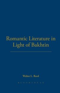 cover of the book Romantic Literature in Light of Bakhtin