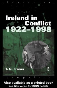 cover of the book Ireland in Conflict 1922-1998