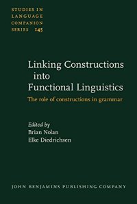 cover of the book Linking Constructions into Functional Linguistics: The role of constructions in grammar