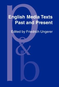 cover of the book English Media Texts - Past and Present: Language and Textual Structure