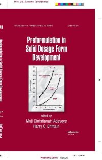 cover of the book Preformulation in Solid Dosage Form Development