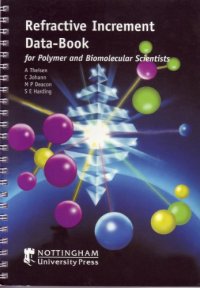 cover of the book Refractive Increment Data-book: For Polymer and Biomolecular Scientists