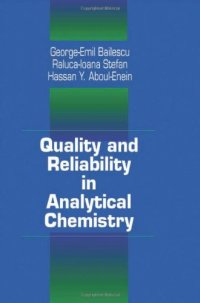 cover of the book Quality and Reliability in Analytical Chemistry