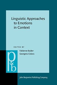 cover of the book Linguistic Approaches to Emotions in Context