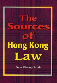 cover of the book The Sources of Hong Kong Law