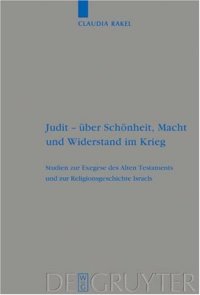 cover of the book Judit — über Schönheit, Macht und Widerstand im Krieg: Eine feministisch-intertextuelle Lektüre