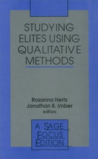 cover of the book Studying Elites Using Qualitative Methods