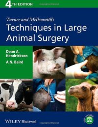 cover of the book Turner and McIlwraith's Techniques in Large Animal Surgery