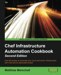 cover of the book Chef Infrastructure Automation Cookbook