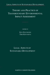 cover of the book Theory and Practice of Transboundary Environmental Impact Assessment