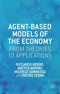 cover of the book Agent-based Models of the Economy: From Theories to Applications