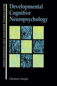 cover of the book Developmental Cognitive Neuropsychology