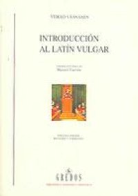 cover of the book Introducción al latín vulgar