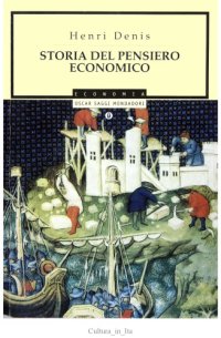 cover of the book Storia del pensiero economico. Da Platone a Ricardo