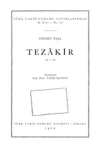 cover of the book Tezâkir 13-20