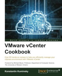 cover of the book VMWare vCenter Cookbook