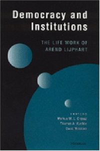 cover of the book Democracy and Institutions: The Life Work of Arend Lijphart