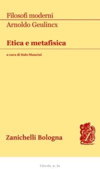 cover of the book Etica e metafisica