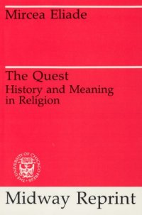 cover of the book The Quest. History and Meaning in Religion