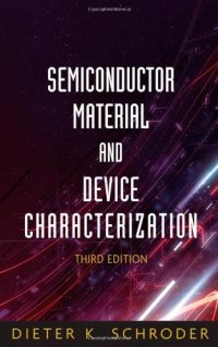 cover of the book Semiconductor Material and Device Characterization