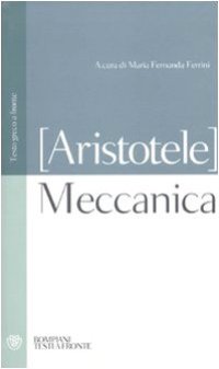 cover of the book Meccanica. Testo greco a fronte