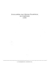 cover of the book Enciclopédia das Ciências Filosóficas