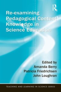 cover of the book Re-examining Pedagogical Content Knowledge in Science Education