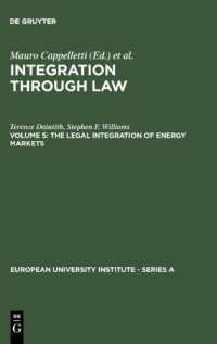 cover of the book The Legal Integration of Energy Markets