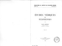 cover of the book Etudes védiques et paninéennes 2