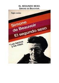 cover of the book El segundo sexo