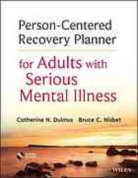 cover of the book Person-centered recovery planner for adults with serious mental illness