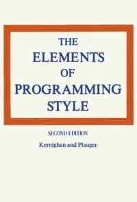 cover of the book The Elements of Programming Style