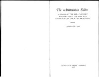 cover of the book The Aristotelian Ethics: A Study of the Relationship Between the Eudemian and Nicomachean Ethics of Aristotle