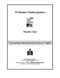 cover of the book El Hombre Multiorgasmico