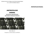 cover of the book Antropologi Sakral: Revitalisasi Tradisi Metafisik Masyarakat Indigenous Indonesia