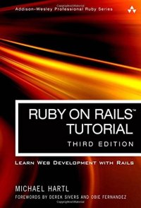 cover of the book Ruby on Rails Tutorial: Learn Web Development with Rails (3rd Edition)