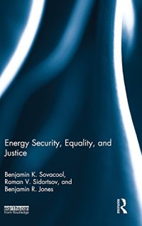 cover of the book Energy Security, Equality and Justice