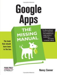 cover of the book Google Apps: The Missing Manual