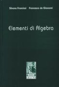 cover of the book Elementi di Algebra