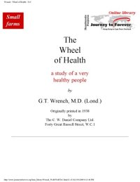 cover of the book The wheel of health