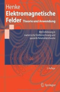 cover of the book Elektromagnetische Felder: Theorie und Anwendung