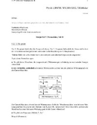 cover of the book Physik I (neu). 7. Waermelehre, 2