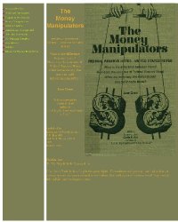 cover of the book The Money Manipulators