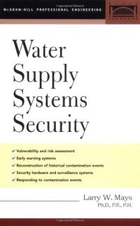 cover of the book Water Supply Systems Security