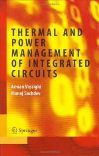 cover of the book Thermal and Power Management of Integrated Circuits