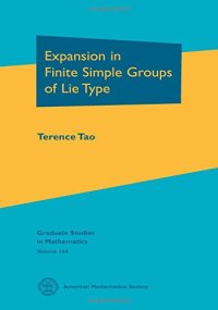 cover of the book Expansion in Finite Simple Groups of Lie Type