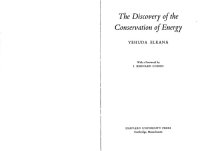 cover of the book The Discovery of the Conservation of Energy