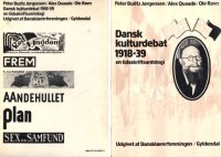 cover of the book Dansk kulturdebat 1918-39: en tidsskriftsantologi